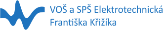 Logo VOŠ a SPŠE Františka Křížíka