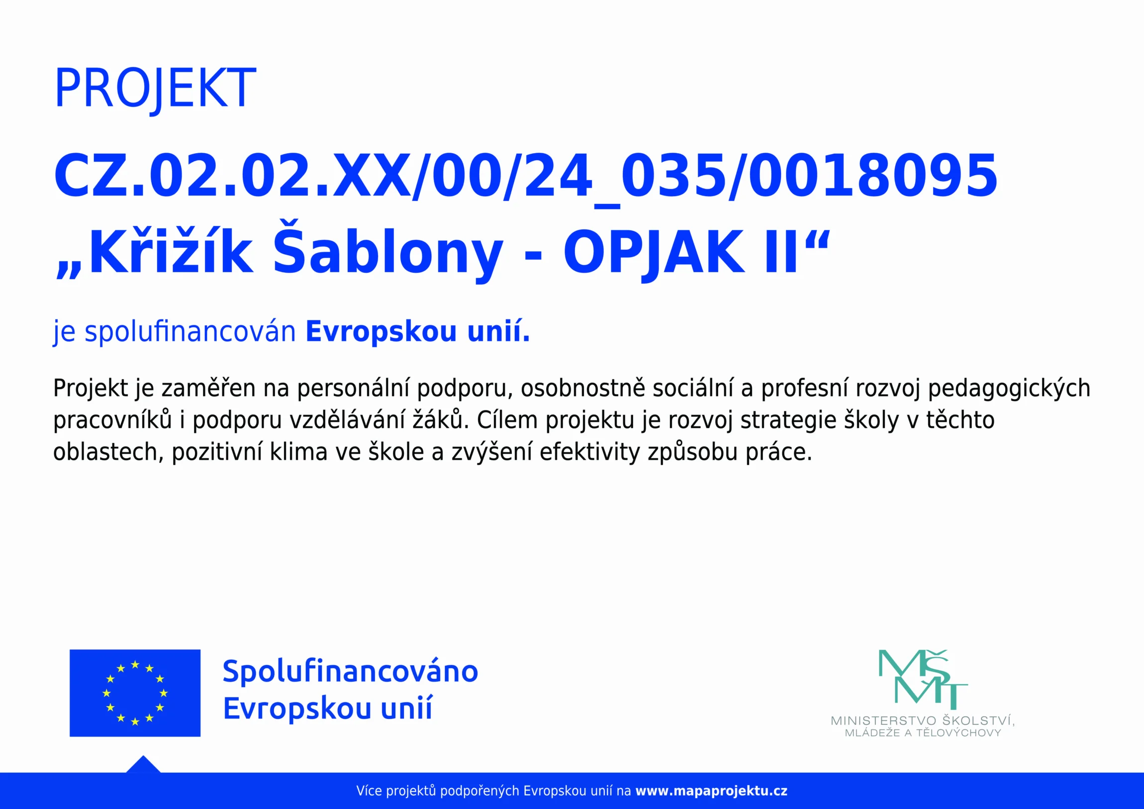 Projekty EU 2 op jak II